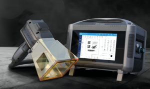 Znakowarka Laser Fiber 20W  przenośna mobilna akumulatorowa